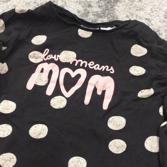 🦋FREE SHIP $50🦋 Zara Sweatshirt Polka Dot 2-3T - Picture 4 of 7